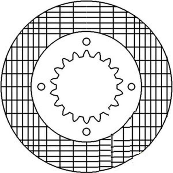Aftermarket Brake Disc Fits Case IH 7110 7120 7130 7140 7150 7210 7220 7230 7240 120488C2 - main